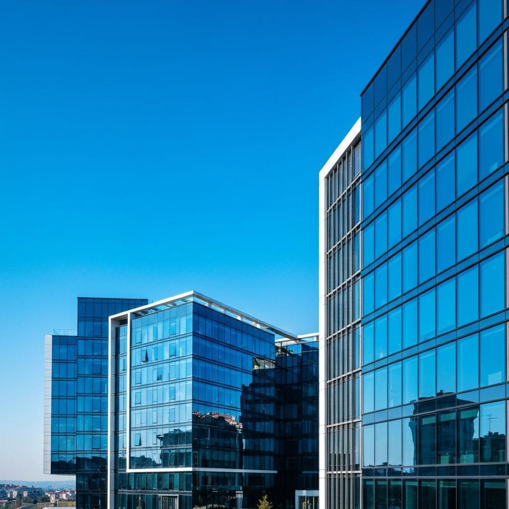 Modern kurumsal ofis binası